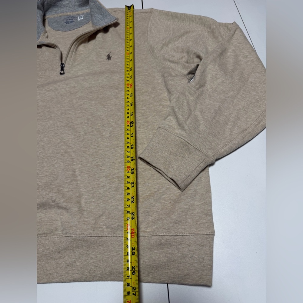 Polo Ralph Lauren luxury jersey quarter zip pullover - Picture 5 of 8